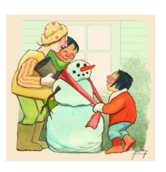 Avila and the Snowman